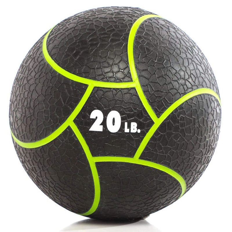 Power Systems Elite Power Exercise Medicine Ball Prime Weight, 20 Pounds, Green