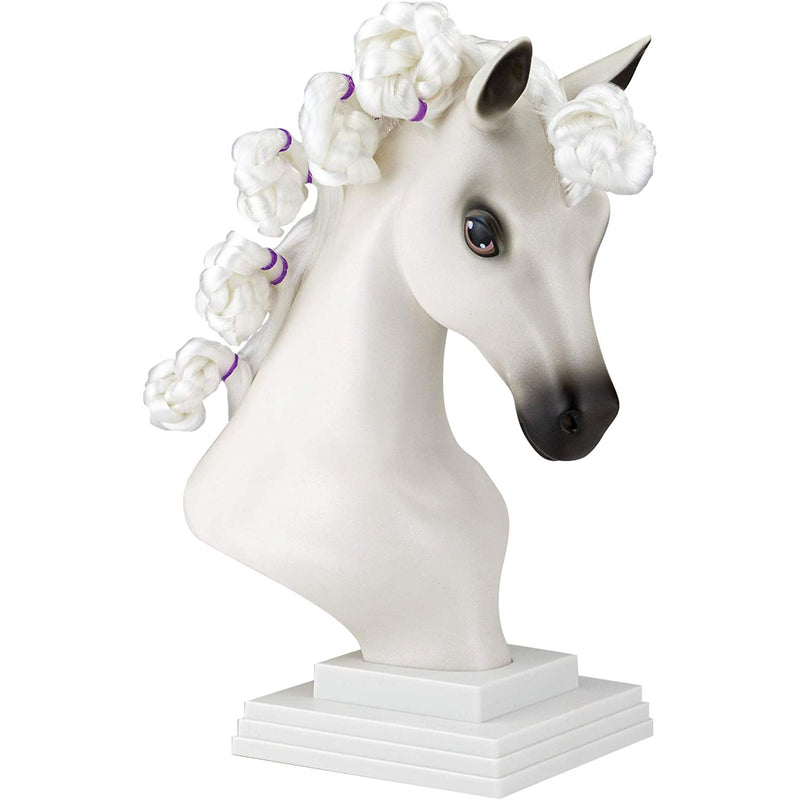 Breyer 7403 White Mane Beauty Toy Horse Styling Head with Hair Tools, Daybreak