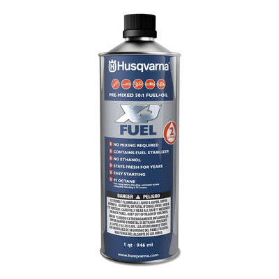 Husqvarna XP Pre-Mixed 2-Stroke Fuel and Engine Oil Quart (6 Pack) | 584309701