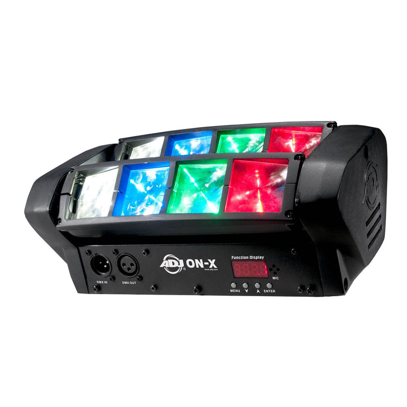 American DJ ADJ ON-X DMX Dual RGBW Moving Beam LED Light Sweeper Lighting Effect