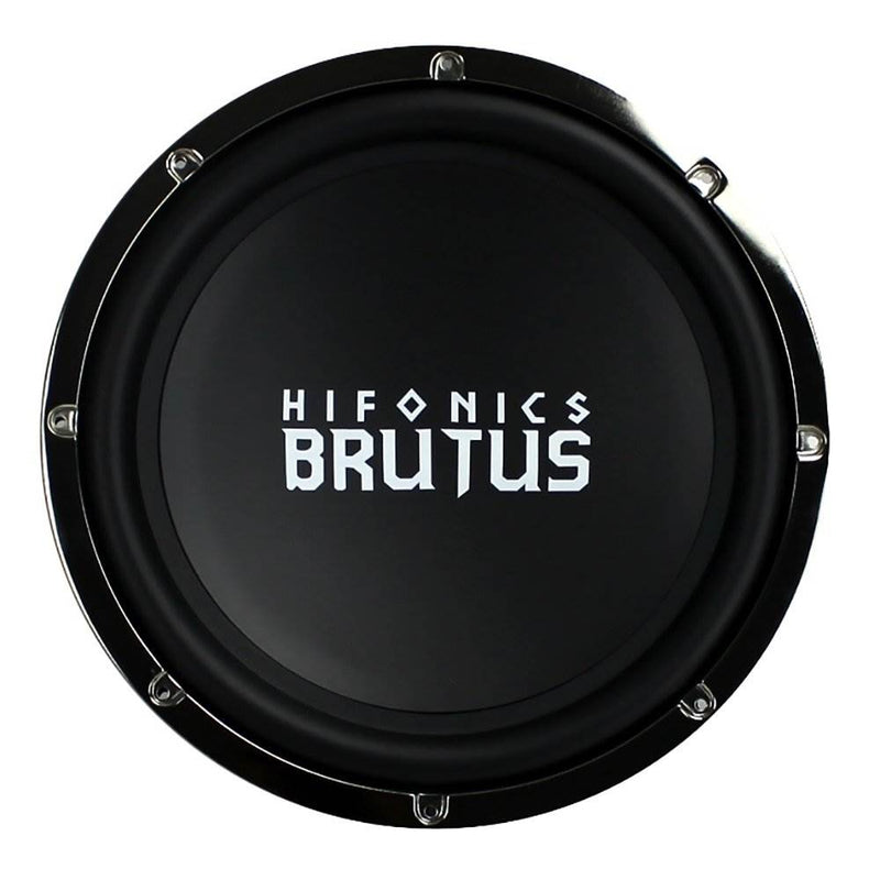 Hifonics Brutus 15 Inch 1200 Watt Subwoofer (2 Pack) + Subwoofer Box Enclosure