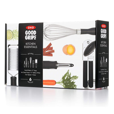 OXO Good Grips Everyday 6 Piece Cooking Utensils Tool Kitchen Essentials Set