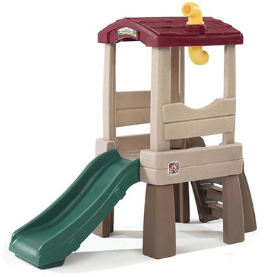 Step2 57' Realistic Naturally Playful Lookout Treehouse with Slide (Open Box)
