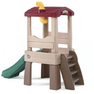Step2 57' Realistic Naturally Playful Lookout Treehouse with Slide (Open Box)