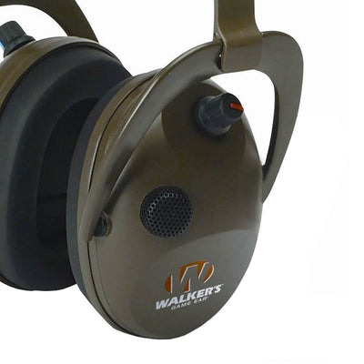Walker's Game Ear Compact Noise Reducing & Isolating Alpha Power Hunting Muffs