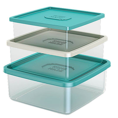 Life Story 24 Piece Nested Classic Airtight Round Square Food Storage Containers