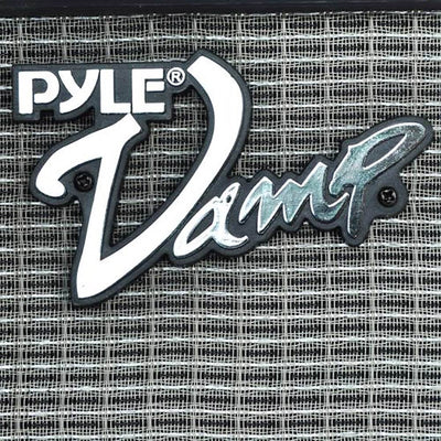 Pyle Vamp-Series 60W Amplifier w/ Pyle Pro 12-Foot 0.25-Inch Guitar Amp Cable