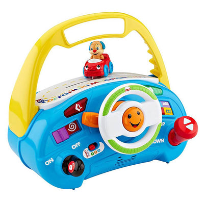 Fisher Price Laugh & Learn Puppy's Smart Stages Driver Baby Developmental Toy