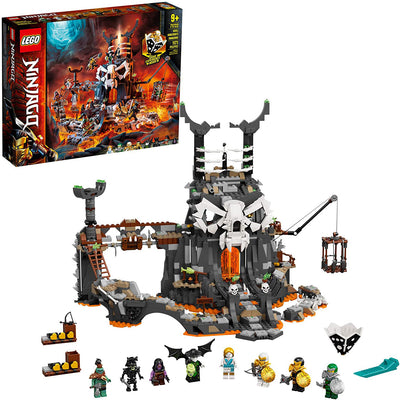 LEGO 71722 NINJAGO Skull Sorcerers Dungeons Playset and Board Game (1171 Pieces)