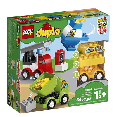LEGO 10886 Duplo 34 Piece My First Car Creations Building Set for Preschoolers