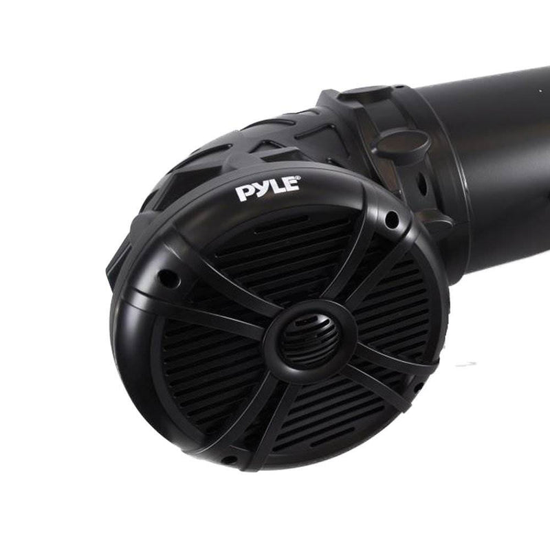 Pyle PLATV65BT 6.5" 800W Waterproof Marine Bluetooth Color LED Light Speakers