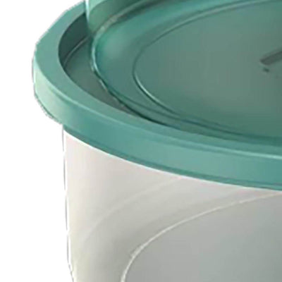 Life Story 12 Piece Nested Classic Airtight Round & Square Food Containers, Teal