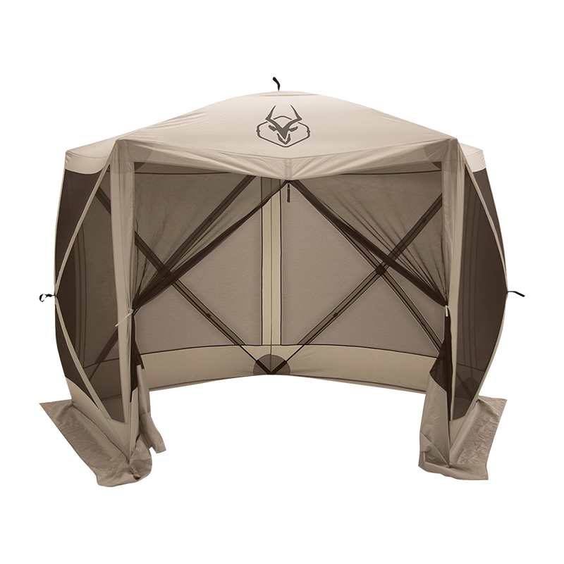 Gazelle 4 Person Portable Gazebo Screen Tent & Wind Panel Accessory (6 Pack)