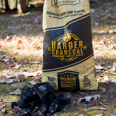 Harder Charcoal Premium Restaurant Lump Charcoal Made from White Quebracho Wood