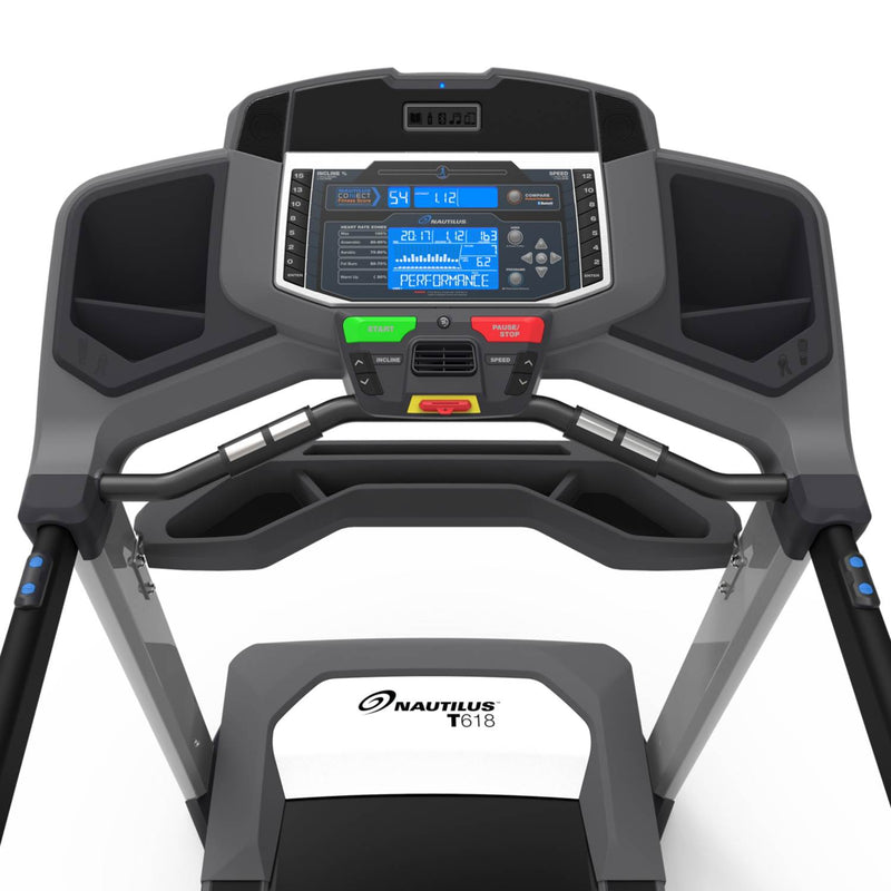 Nautilus T618 Performance Tracking Home Workout Training Treadmill Machine