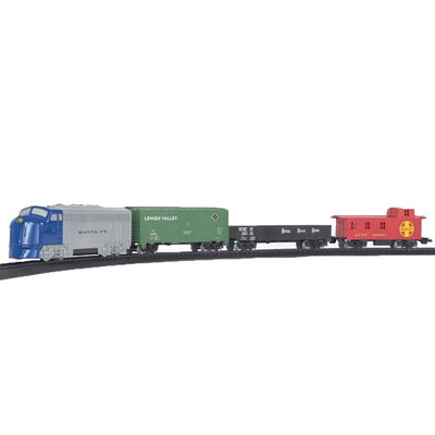 Bachmann Industries HO Scale Battery Operated Rail Champ Kid Train Set, Blue