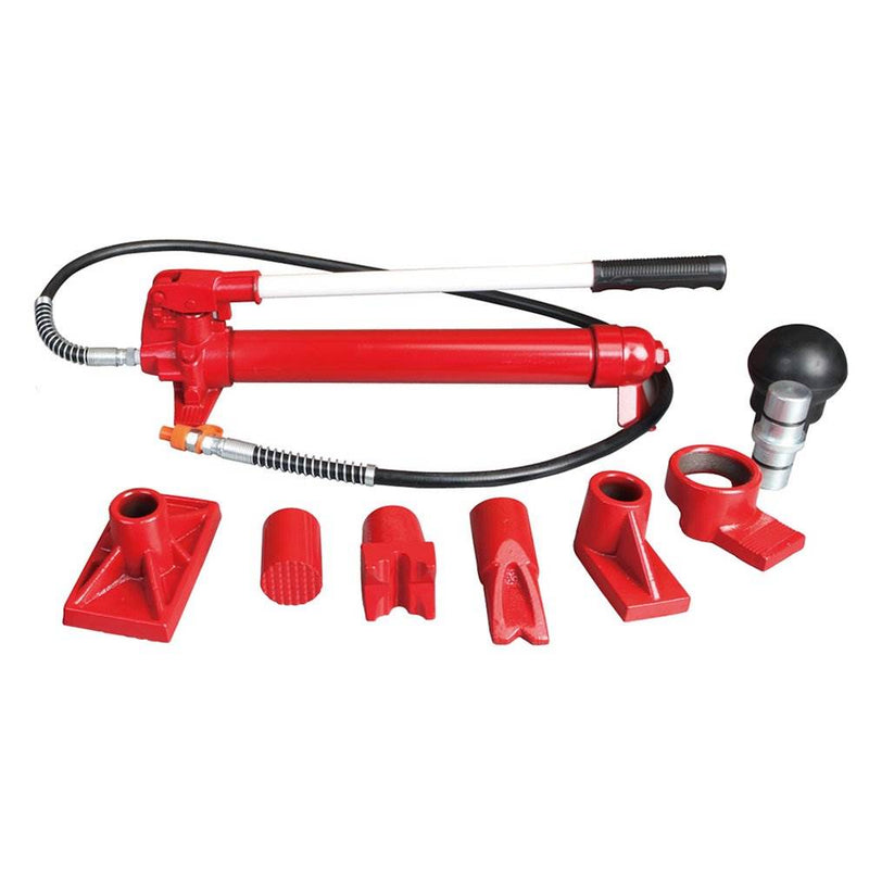 Torin Big Red T71001L 10 Ton Hydraulic Portable Ram Auto Body Repair Kit w/ Case