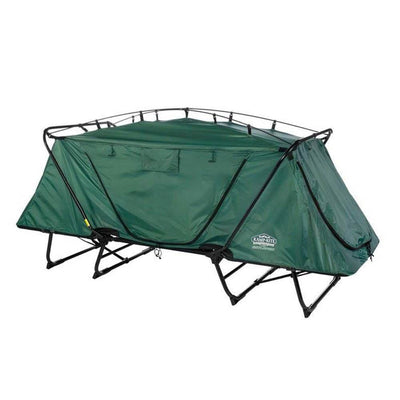 Kamp-Rite Oversize Portable Versatile Cot, Chair, and Tent, Easy Setup, Green
