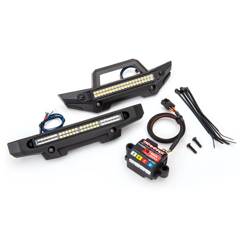 Traxxas 8990 Waterproof LED Light Bar Kit for 1/10 Maxx RC Monster Trucks, Black