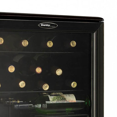 Danby Designer 17-Bottle Dual Temperature Freestanding Counter Top Wine Cooler