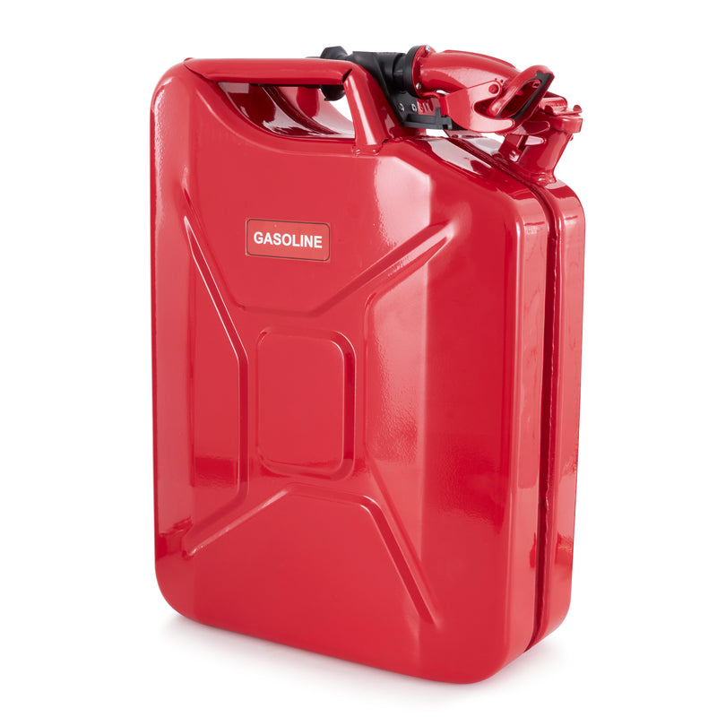 Wavian 3009 5 Gallon 20 Liter Authentic Jerry Can with Leakproof Spout, Red