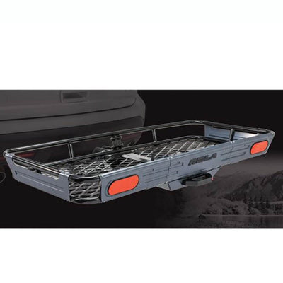 ROLA 59550 Rear Mounting Basket Style Cargo Carrier for up to 450 Pounds, Black