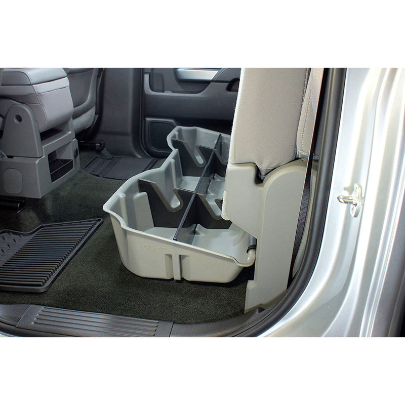 DU-HA Light Duty Under Seat Cab Storage Organizer for 2014-18 Chevy/GMC, Grey