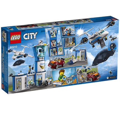 LEGO 60210 City 529 Piece Sky Police Air Base Building Kit for Kids Age 6 and Up