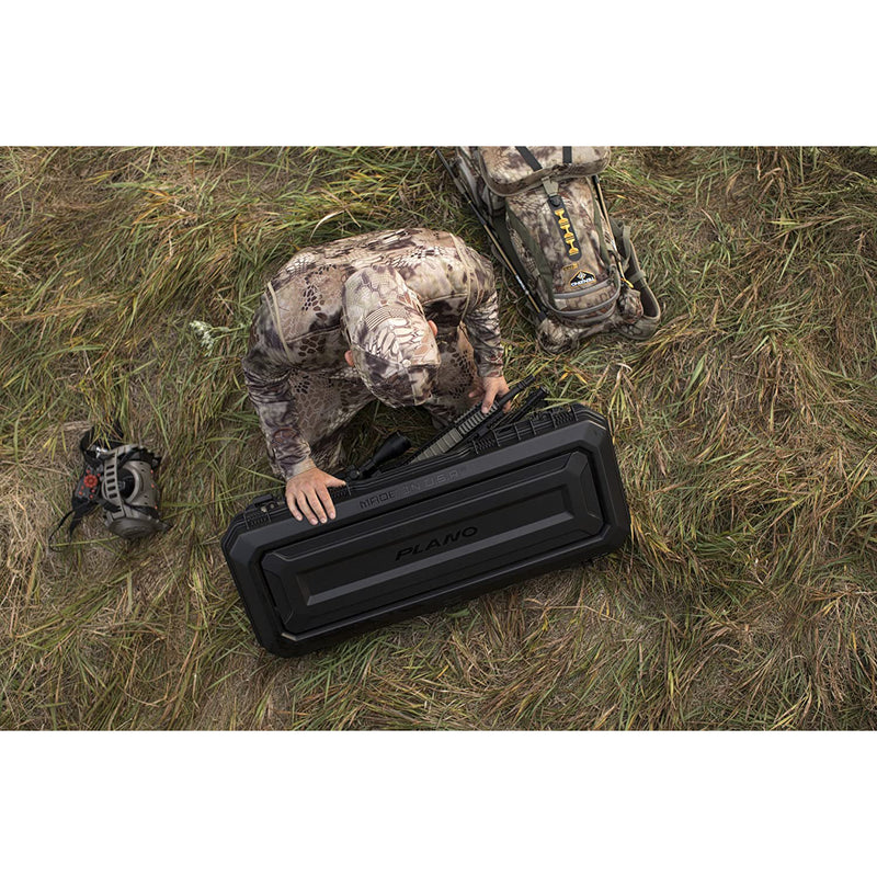 Plano PLA11836 36" All Weather Hard Sided Tactical Rifle Long Gun Case, Black