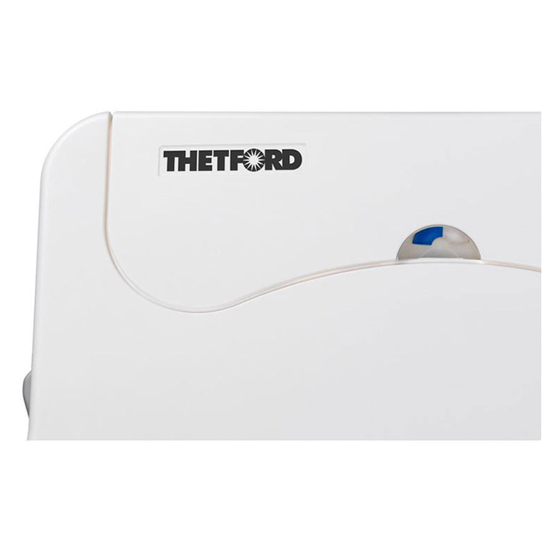 Thetford 565E Porta Potti Portable Battery Powered Flush Travel Toilet, White