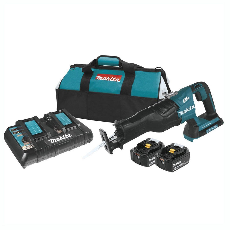 Makita 18V LXT Lithium Ion Router and Recipro Cut Out Saw Cordless Combo Kit