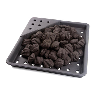 Napoleon 67732 15 x 14 Inch Cast Iron Charcoal and Smoker Tray Grill Accessory