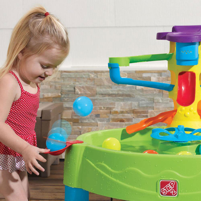 Step2 Busy Ball Water Activity Table for Kids Toddlers Children (Open Box)