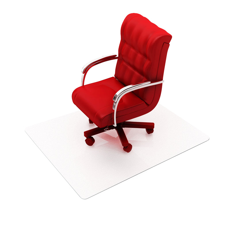 Floortex Solutions FR1215219ER  Clear Hard Floor Office Chair Mat, 48 by 60 Inch