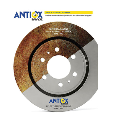 Goodyear Brakes 2142076GY AntiOx Automotive Vehicle Vented Front Brake Rotor