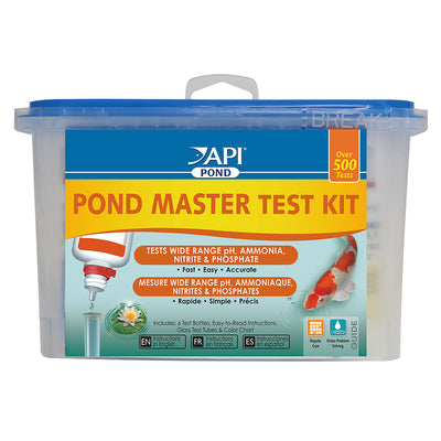 API AQP164M Pond Master pH Measure Chemical Balancing Water Test Kit, 500 Tests
