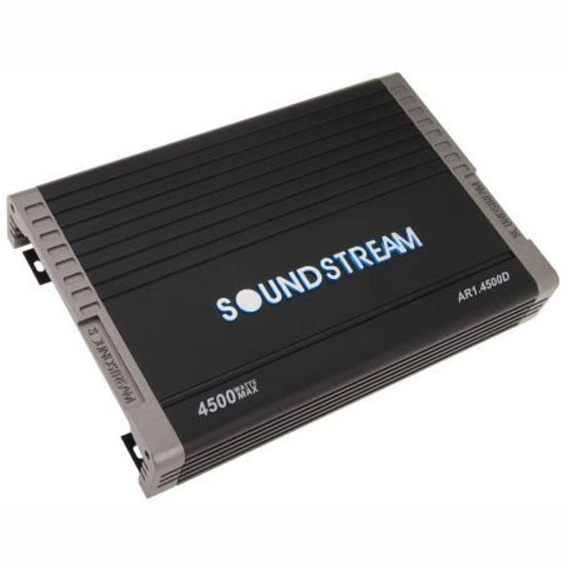 Soundstream AR1.4500D Arachnid Series 4500W Class D Monoblock Amplifier, Black
