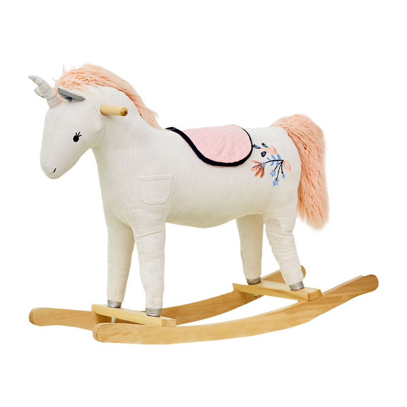 Wonder&Wise Ultra Plush Enchanting Magic Home Unicorn Nursery Rocker Toddler Toy