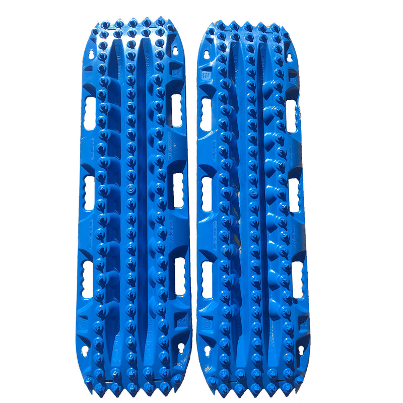 ActionTrax Nylon Traction Boards Overlanding Gear for Vehicle Recovery, Blue