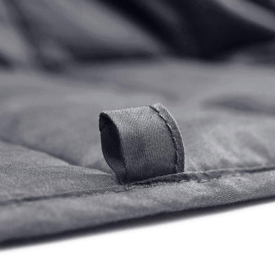 YnM Original Cotton 60 x 80 Weighted Blanket for Queen & King Beds, Dark Gray