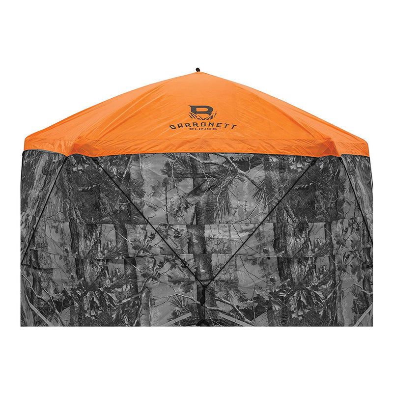 Barronett Blinds 5 Sided Attachable Blind Blaze Orange Tent Cap w/ Secure Ties