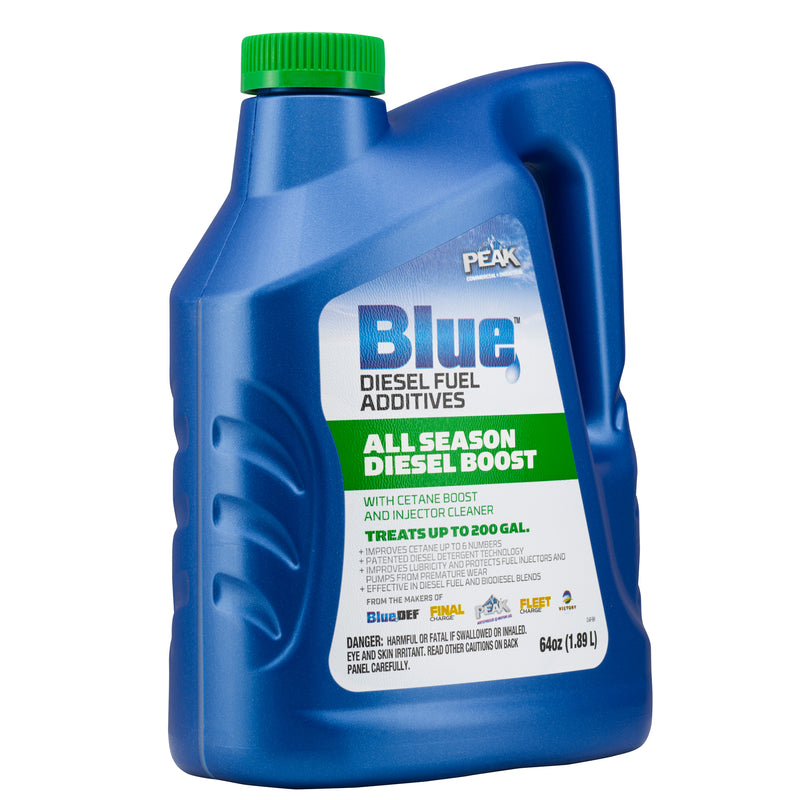 PEAK Blue 64 Ounce Liquid All Season Cetane & Mileage Booster for Diesel Engines
