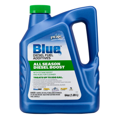 PEAK Blue 64 Ounce Liquid All Season Cetane & Mileage Booster for Diesel Engines