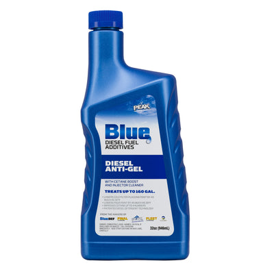 PEAK Blue 32 Ounce Anti-Gel Diesel Fuel Additive for Cold Weather Performance