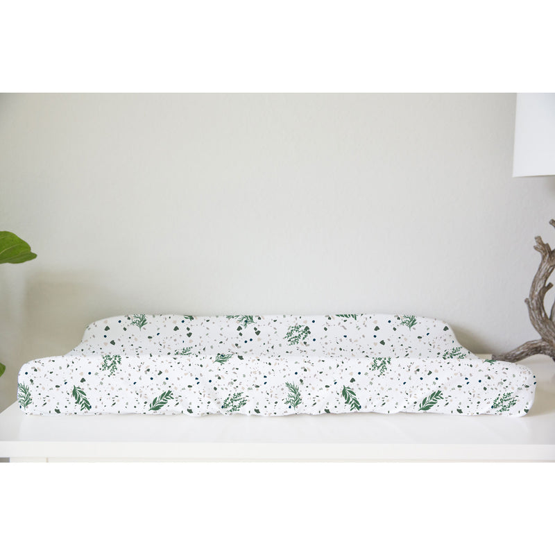 Goumikids 3 Piece Soft Organic Baby Nursery Crib Sheet Bedding Set, Botanical