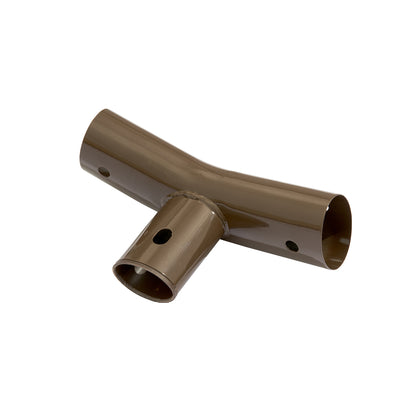 Bestway T-Connector for Power Steel Deluxe Round Pools, Brown (New Without Box)