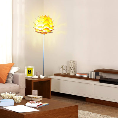 Brightech Artichoke Design Unique 68 Inch Free Standing Pole Floor Lamp (2 Pack)