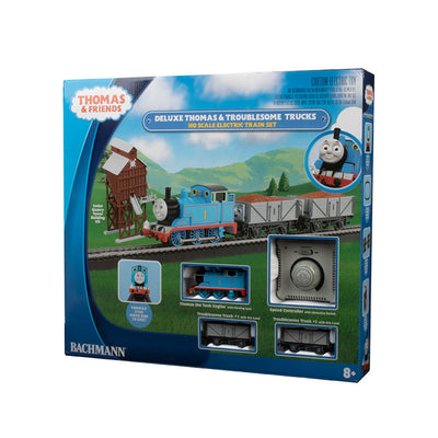 Bachmann Trains 00760 HO Scale 1:87 Deluxe Thomas & The Troublesome Trucks Set