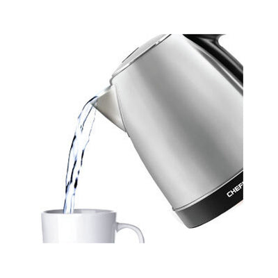 Chefman 1.7 Liter Fast Heating Electric Hot Water Tea Kettle, Stainless Steel