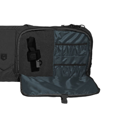 Cannae Pro Gear The Triplex Acies 2 Long Gun and 2 Hand Gun Carry Bag, Black